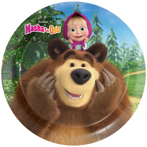 Pratos Masha e o Urso