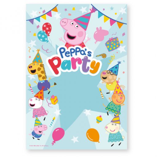 Cenário em Tecido Peppa