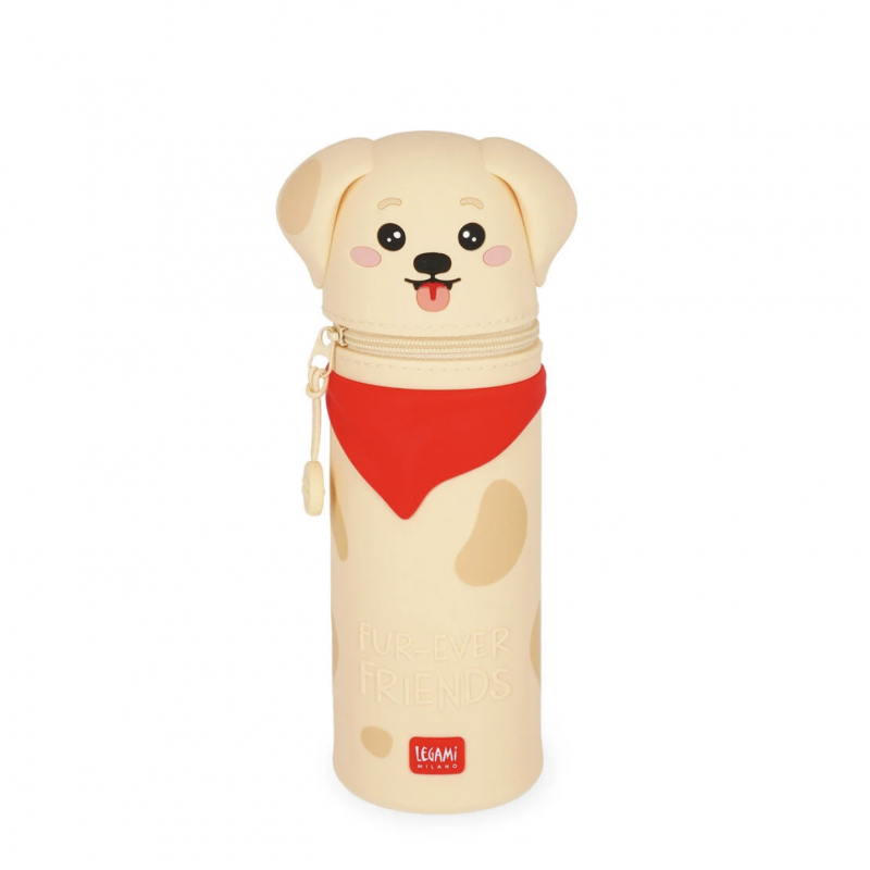 Estojo de Silicone Kawaii - Cão Golden