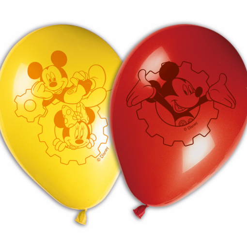 6 Balões de Latex Mickey