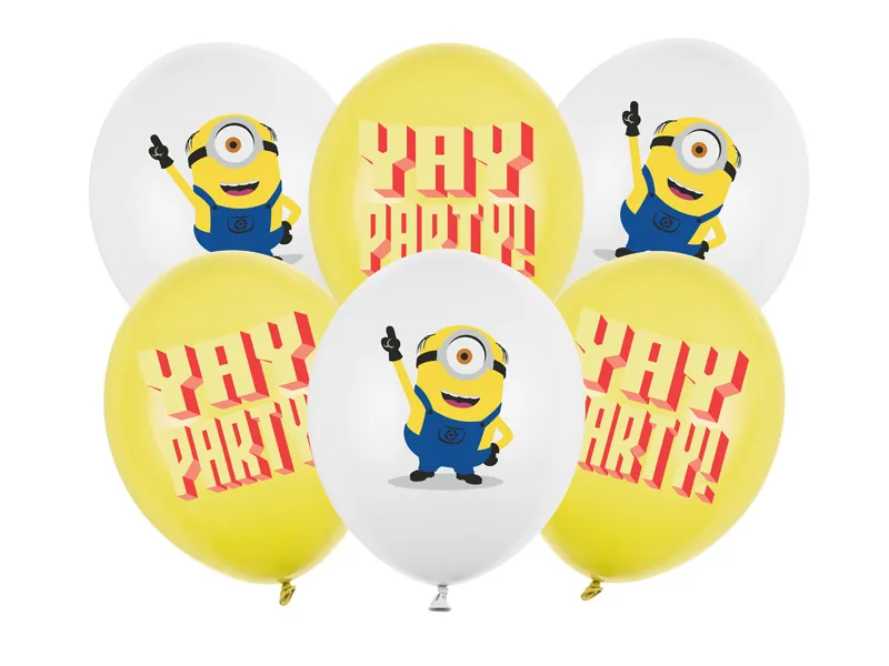 6 Balões de Latex Minions
