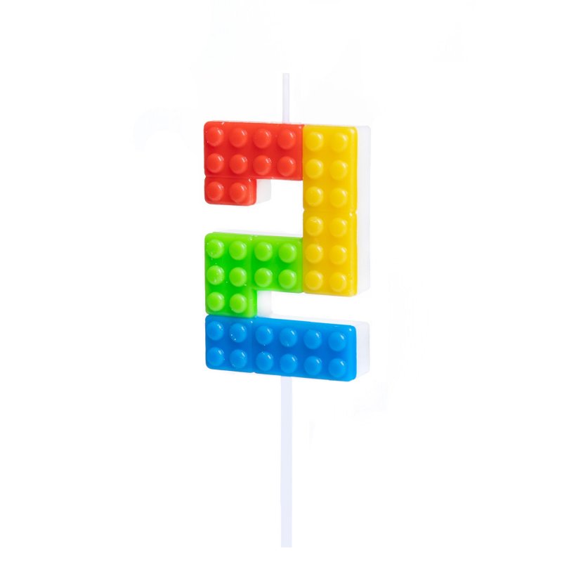 Vela Lego Número 2