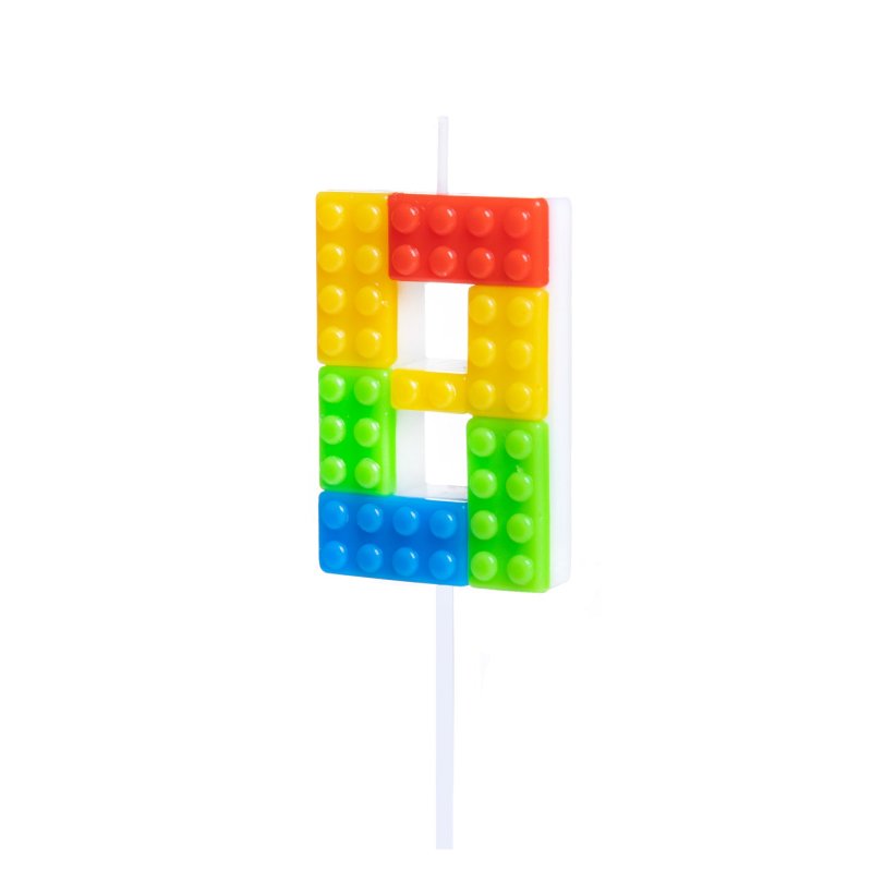 Vela Lego Número 8