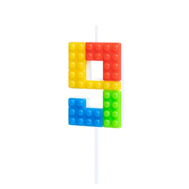 Vela Lego Número 9