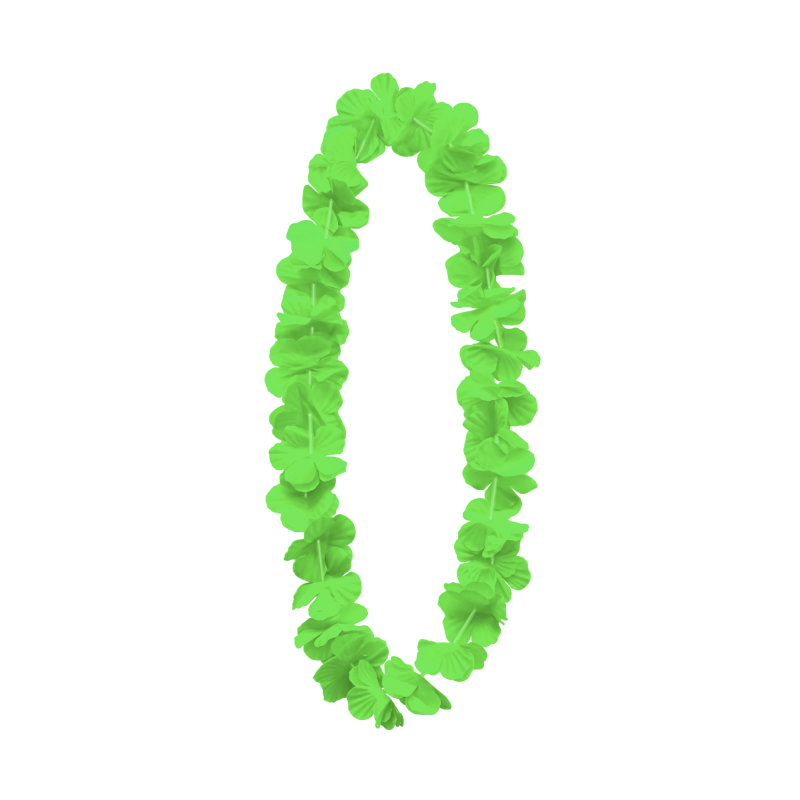 Colar de Flores Verde