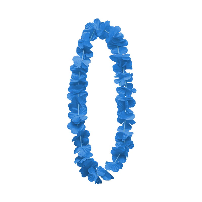 Colar de Flores Azul