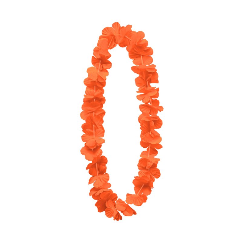 Colar de Flores Laranja