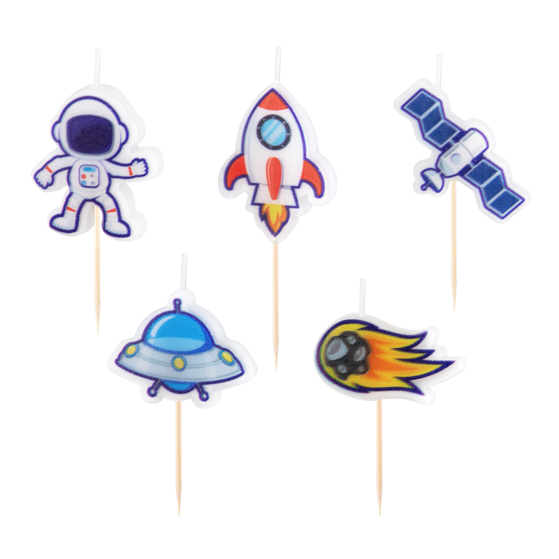 5 Velas Espaço / Astronauta