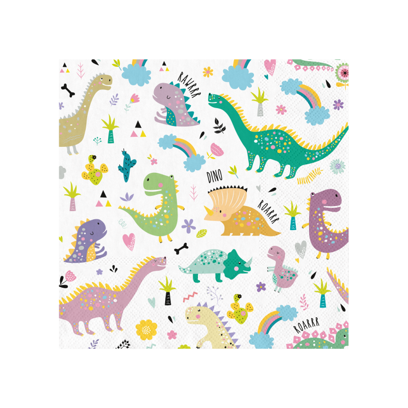 Guardanapos Dinossauros