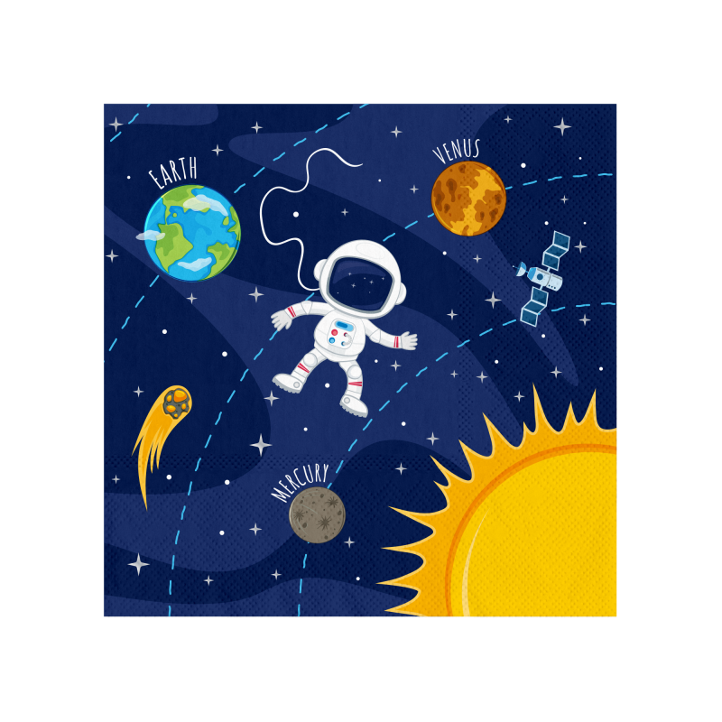 Guardanapos Espaço / Astronauta