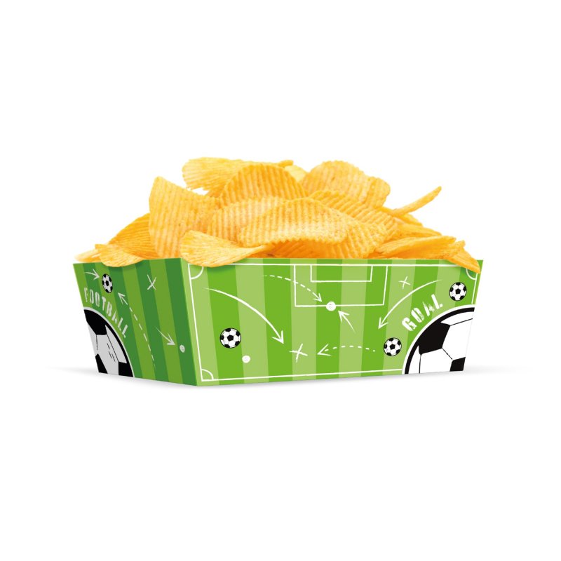 3 Caixas para Snacks Futebol