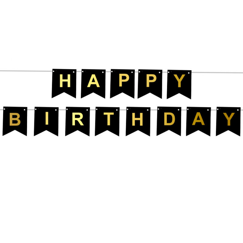 Faixa Happy Birthday