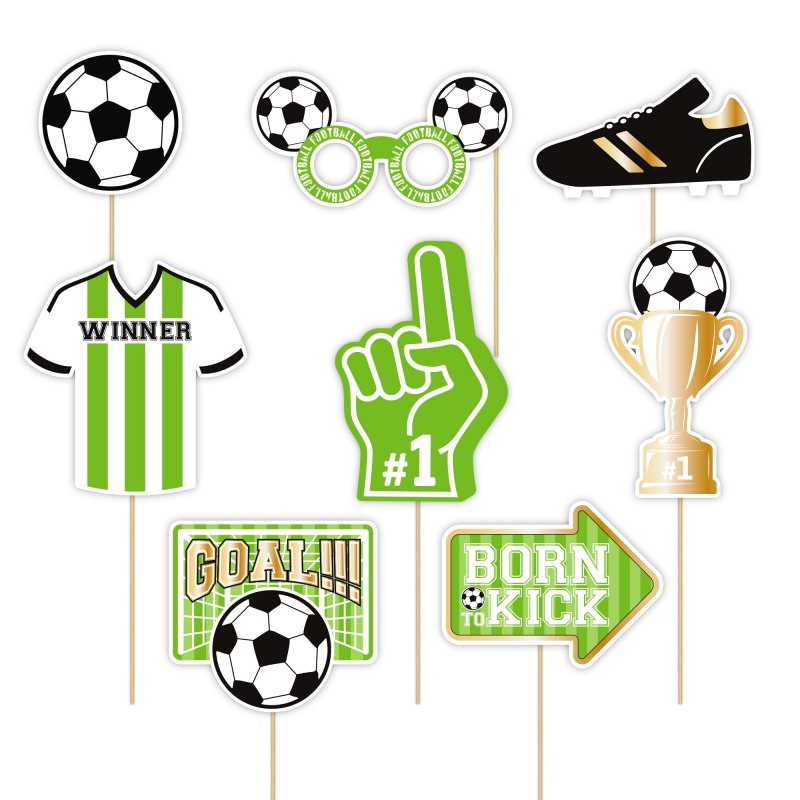 9 Adereços Futebol