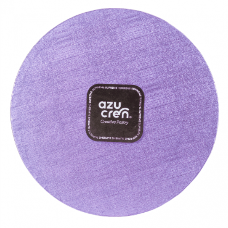 Base Redonda Alta 25cm Violeta
