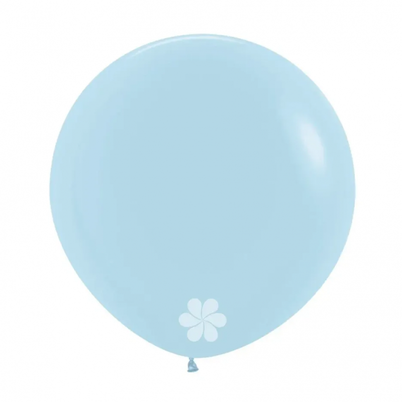 Unidade Balão 60cm Matte Pastel Azul
