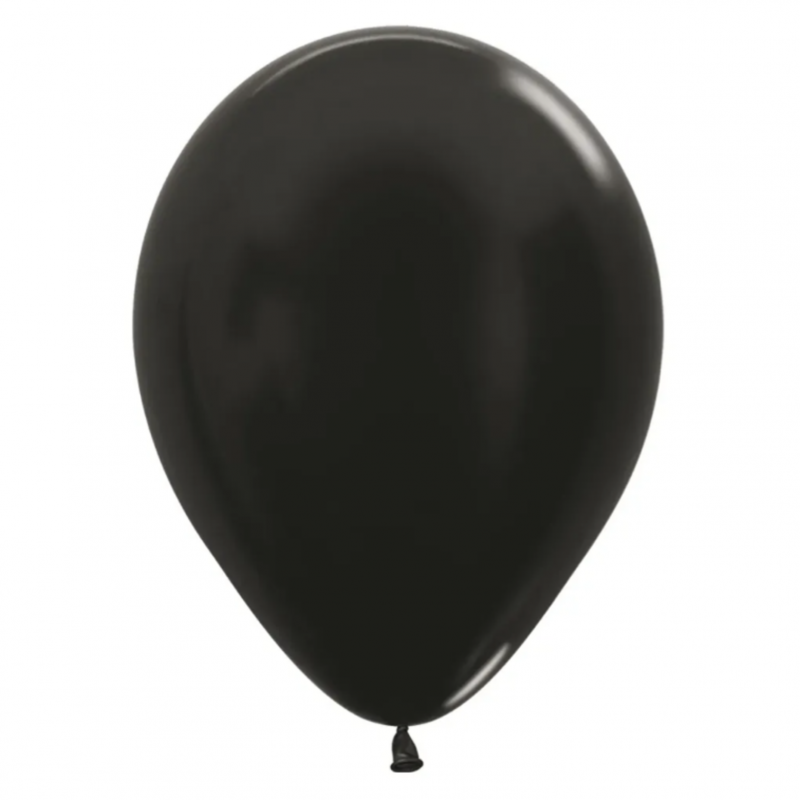 Unidade Balão Sempertex Preto Metalizado