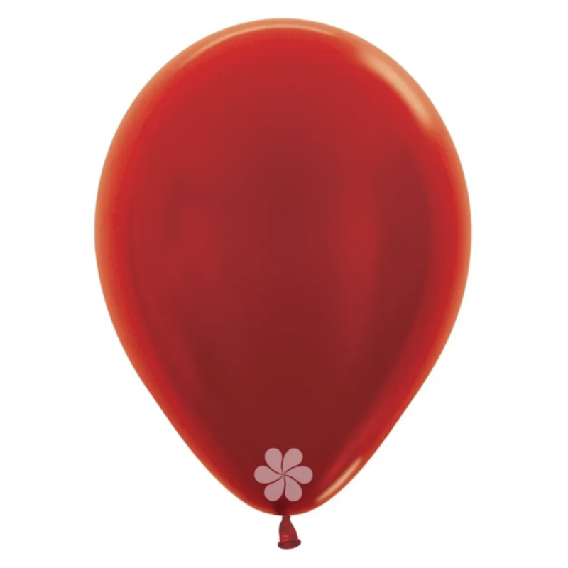 Unidade Balão Sempertex Vermelho Metalizado