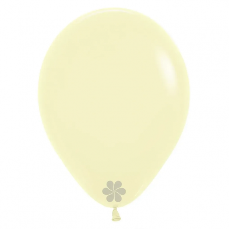 Unidade Balão Sempertex Matte Pastel Amarelo