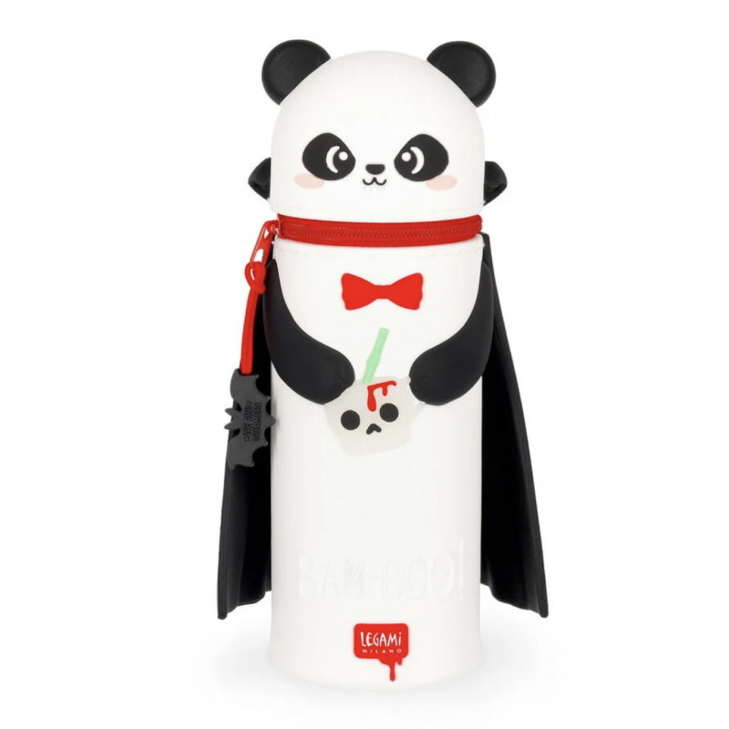 Estojo de Silicone Kawaii - Panda Drácula