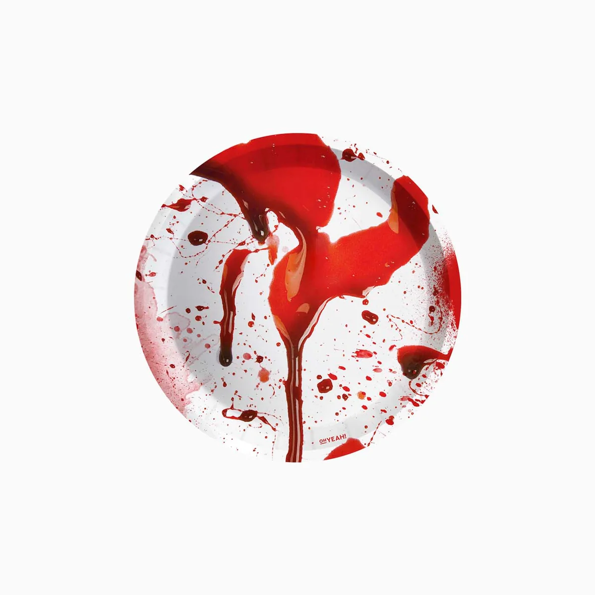 Pratos Sangue Halloween