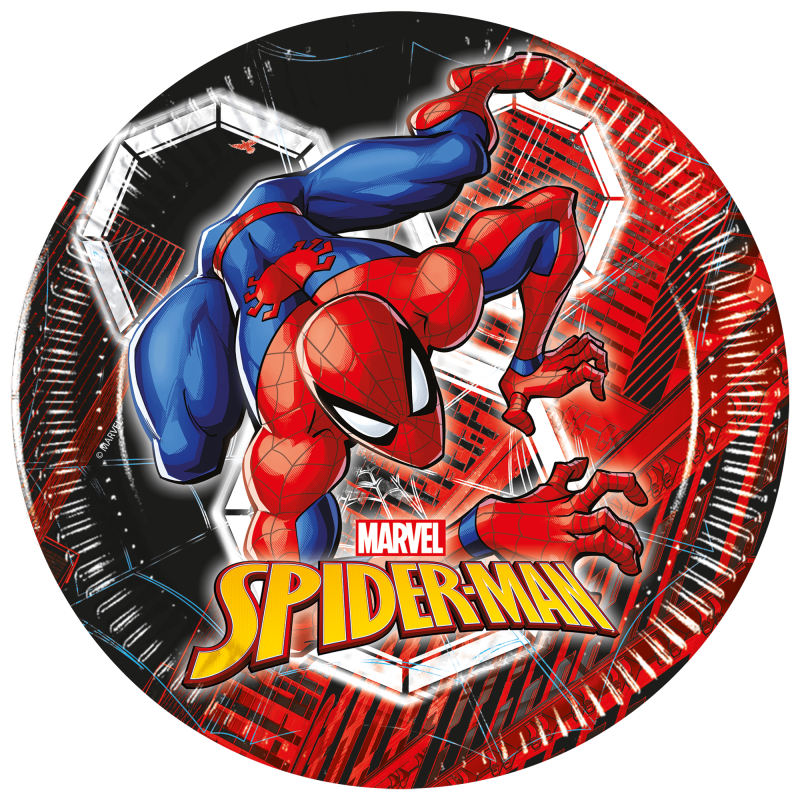 Pratos Pequenos Homem-Aranha