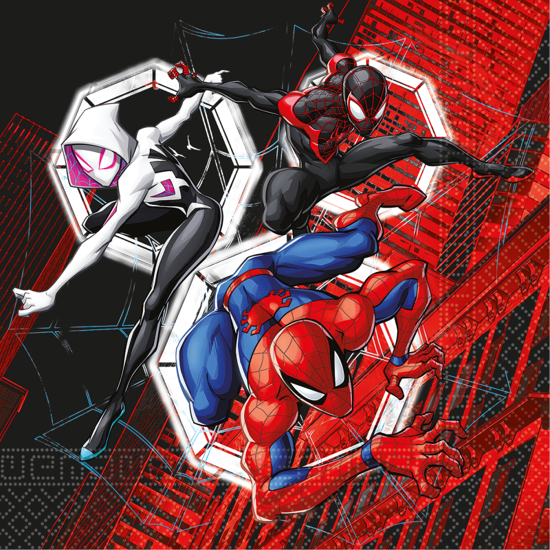 Guardanapos Homem-Aranha