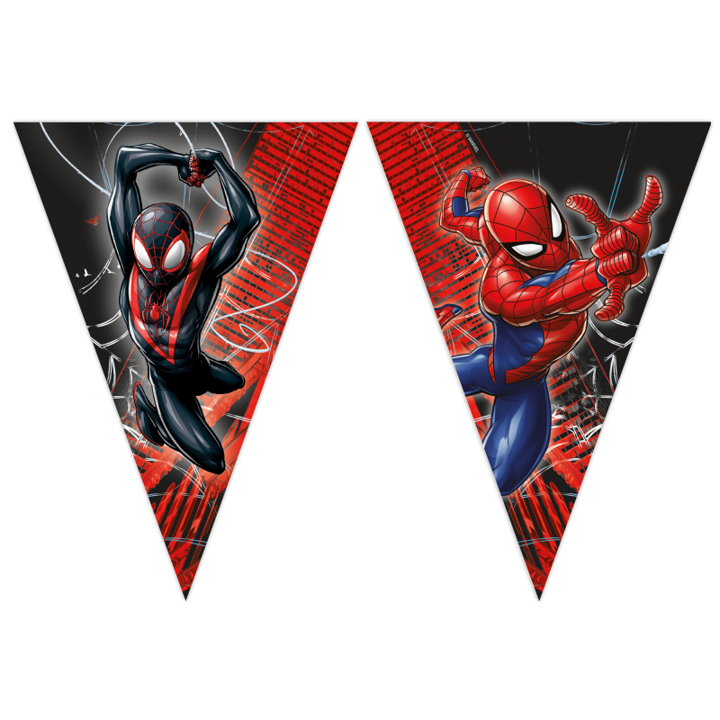 Bandeirolas Homem-Aranha
