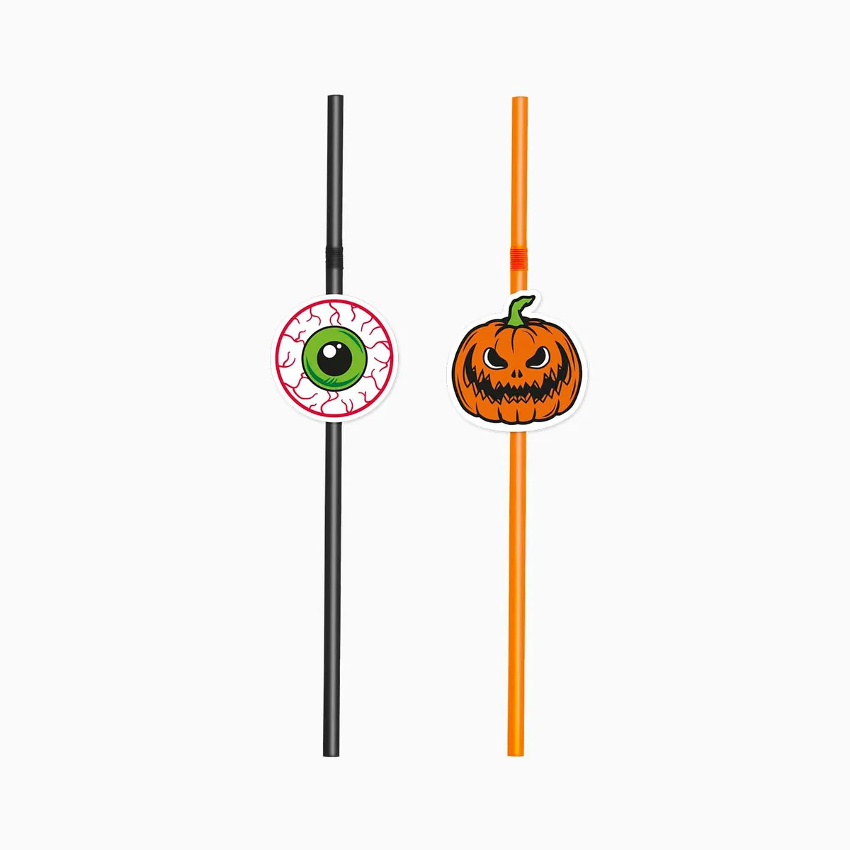 12 Palhinhas Halloween