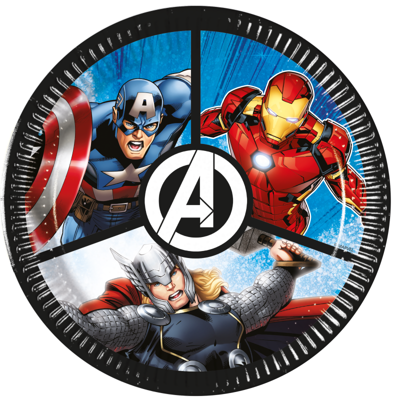 Pratos Pequenos Avengers