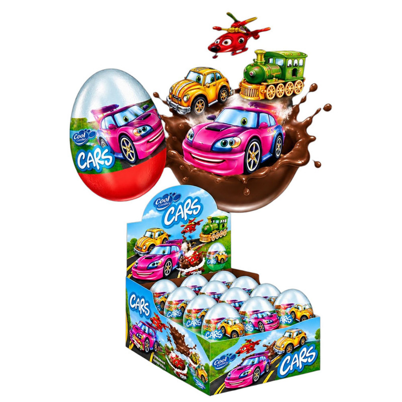 Ovo de Chocolate com Brinde Carro
