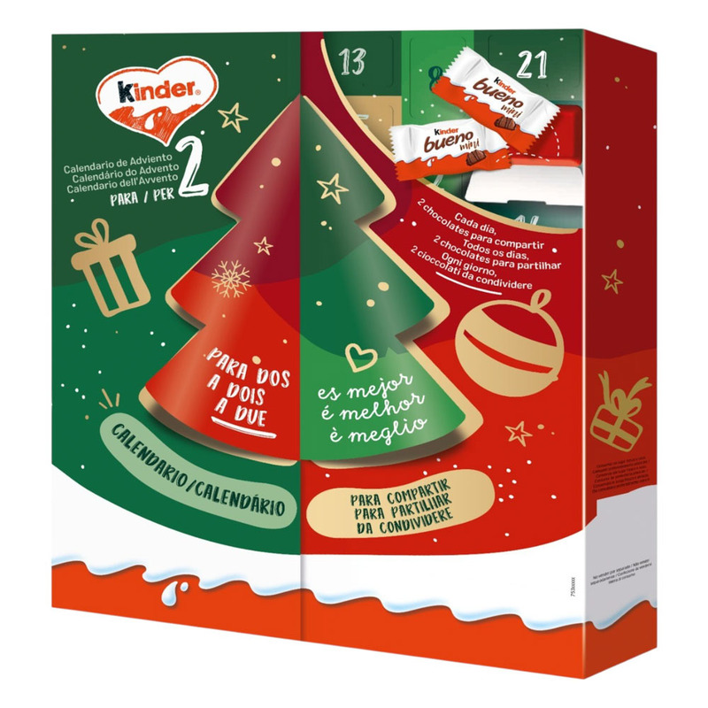 Kinder Calendário de Advento para Dois