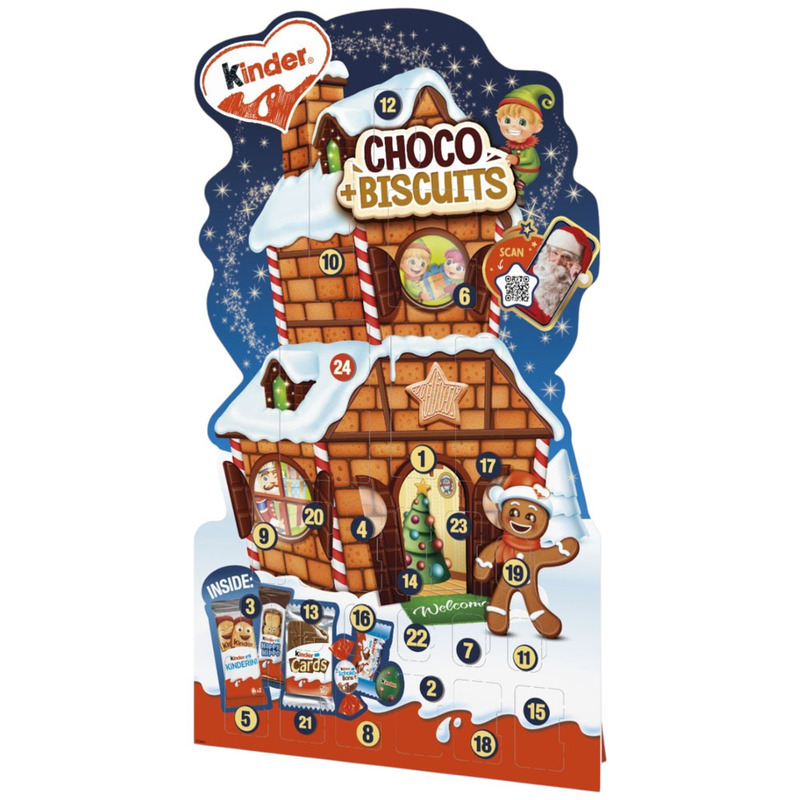 Kinder Calendário de Advento Choco Biscuits