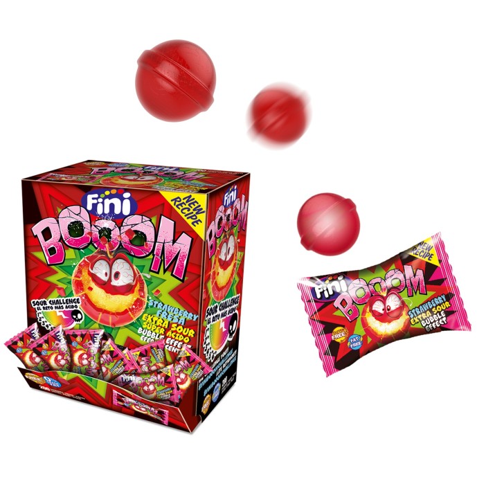 FINI Pastilha Boom Morango Ácido