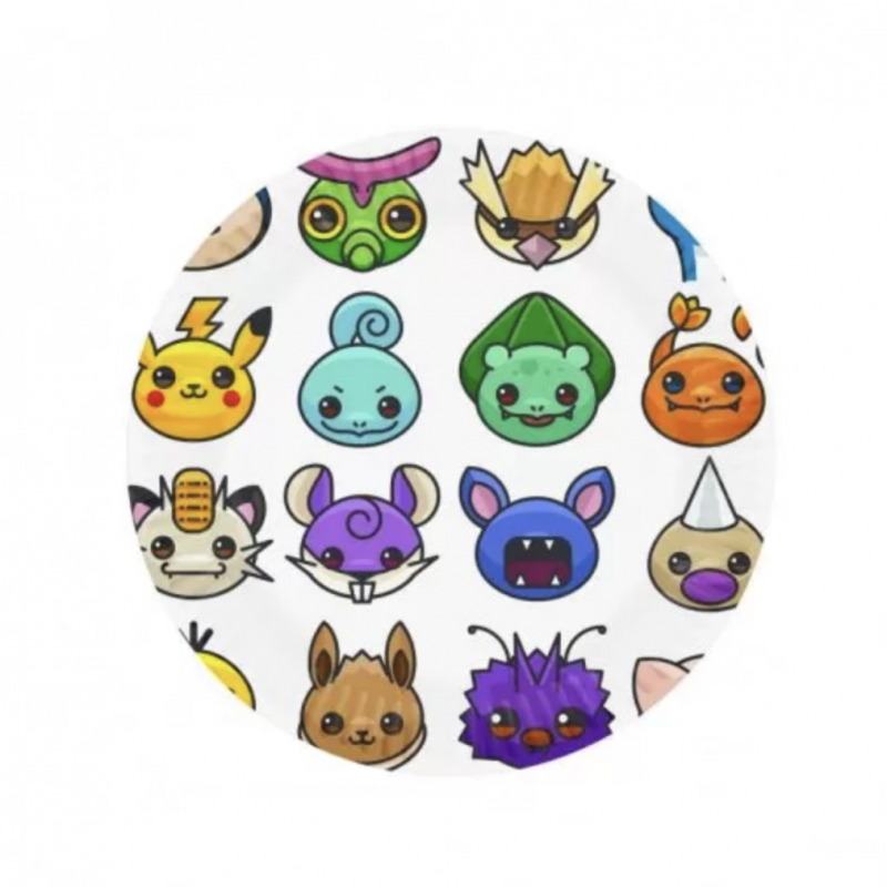 Pratos Pequenos Pokémon