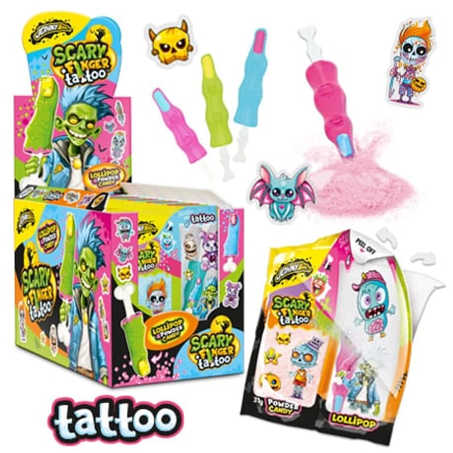 Chupa Dedo com Tatuagem