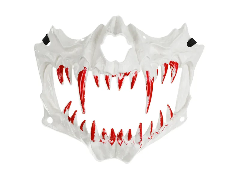 Máscara Esqueleto com Dentes