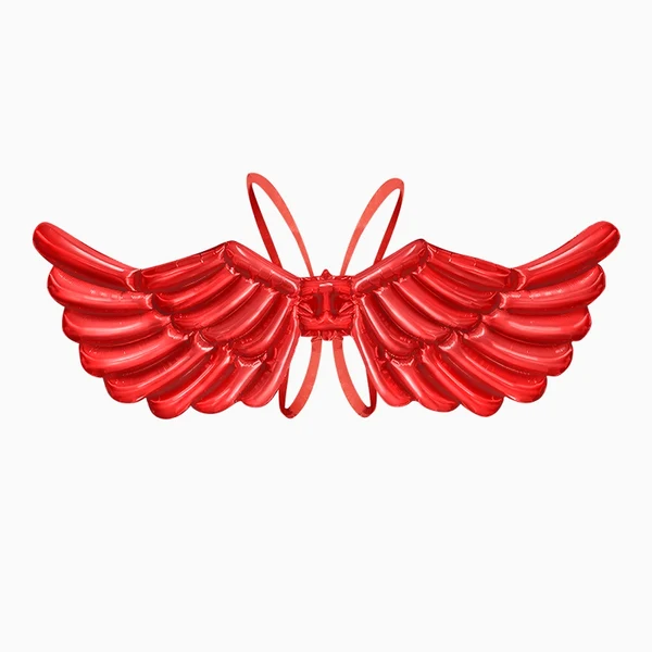 Balão Asas de Anjo Vermelhas