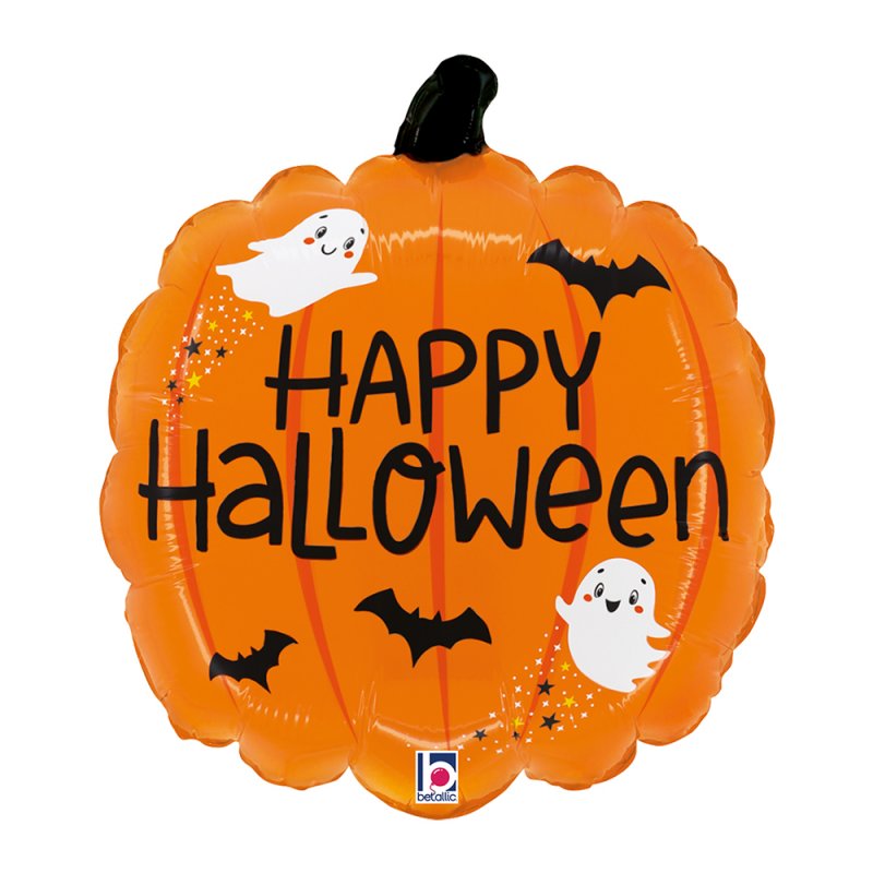 Balão Abóbora Happy Halloween