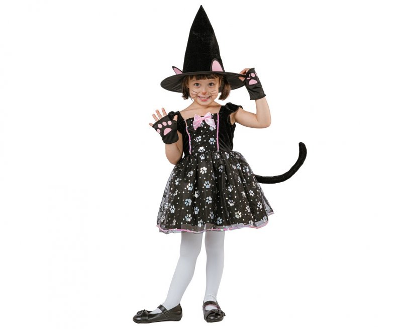 Fato Vestido Gatinha - 92/104cm