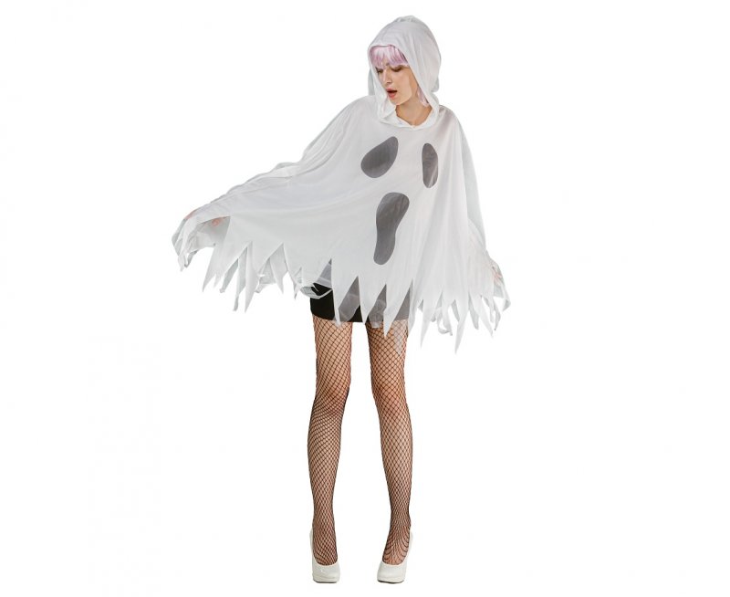 Poncho Fantasma - M Adulto