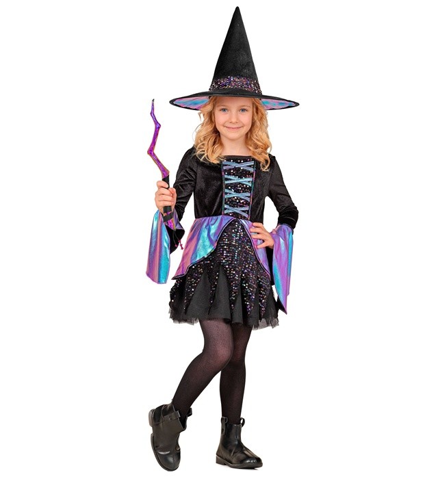 Fato Vestido Bruxa - 116cm