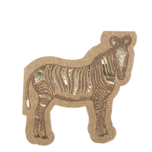 Guardanapos Zebra Kraft