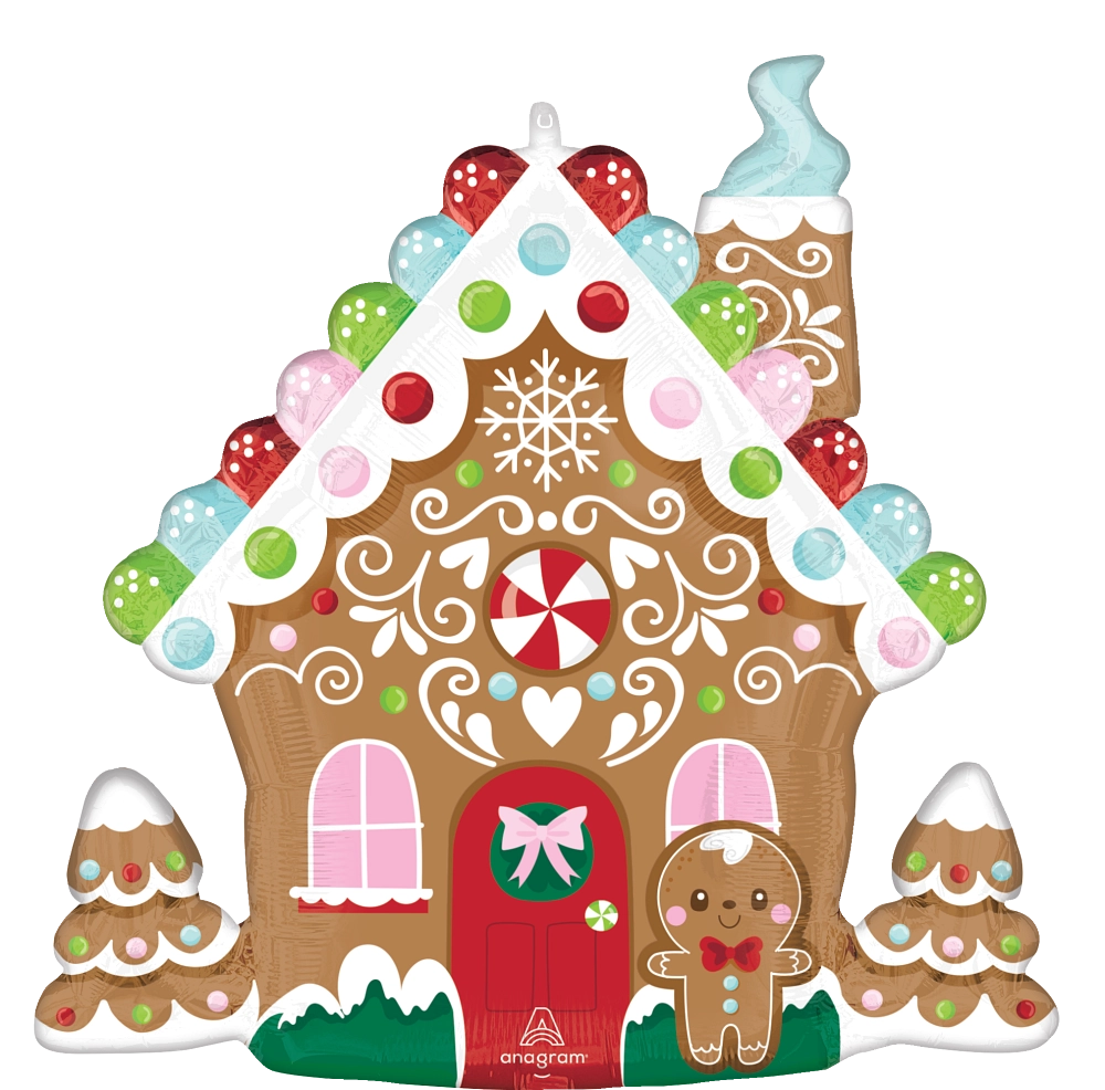 Balão Casinha de Gengibre