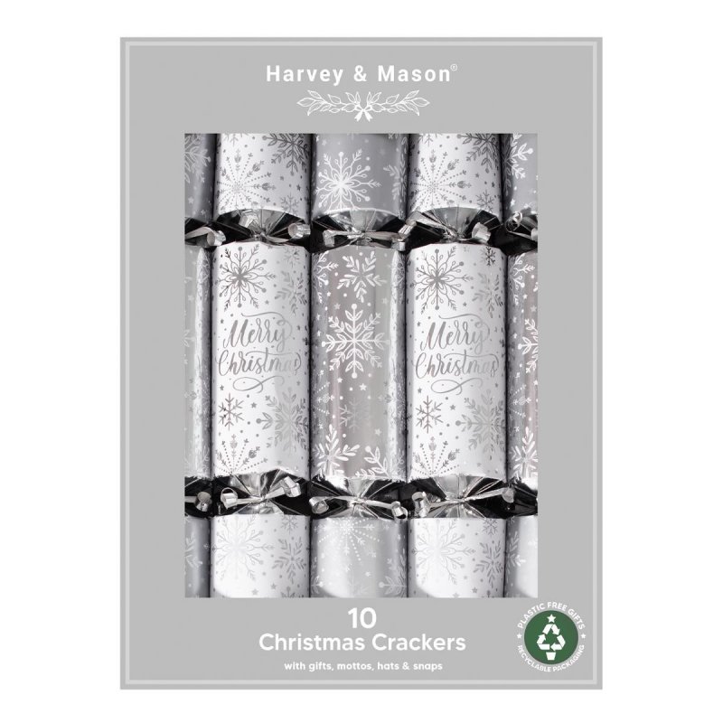 10 Crackers Flocos Prata