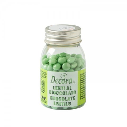 Mini Drageias de Chocolate Verde