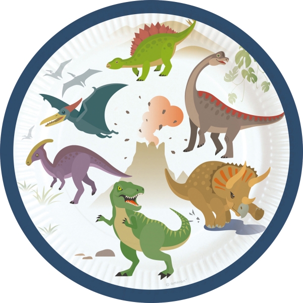 Pratos Pequenos Dinossauros