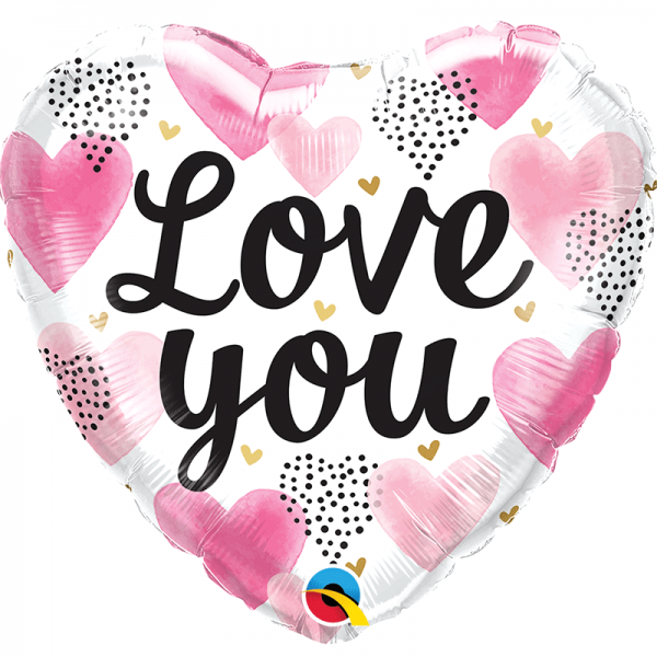 Balão Coração Love You
