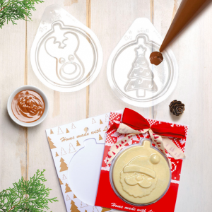 Kit Postais de Natal Chocolate