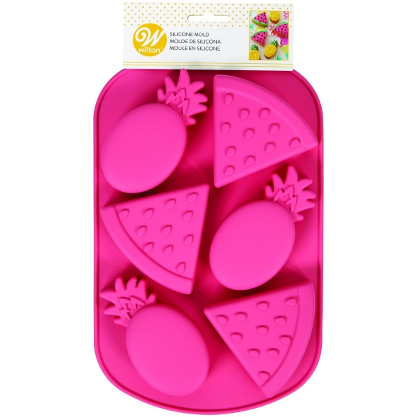 Molde Silicone Frutas