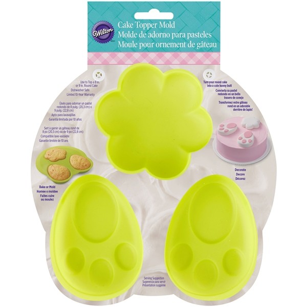 Molde de Silicone Patas e Rabo de Coelho Molde de Silicone Patas e Rabo de Coelho